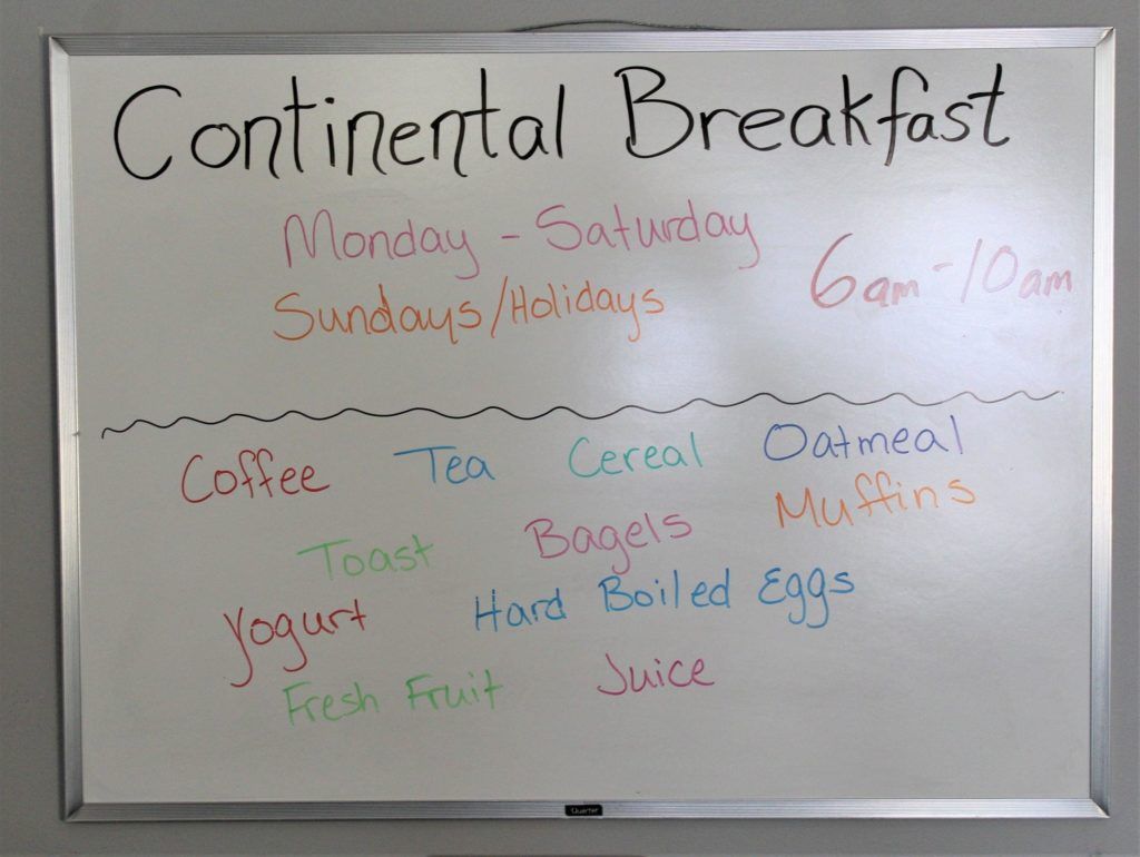 Continental Breakfast (La Crete Inn & Suites)