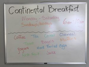 Continental Breakfast (La Crete Inn & Suites)