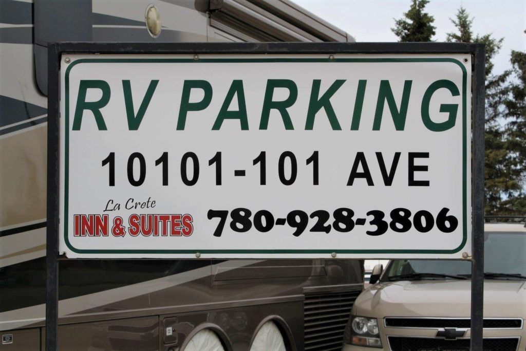 RV Parking (La Crete Inn & Suites)