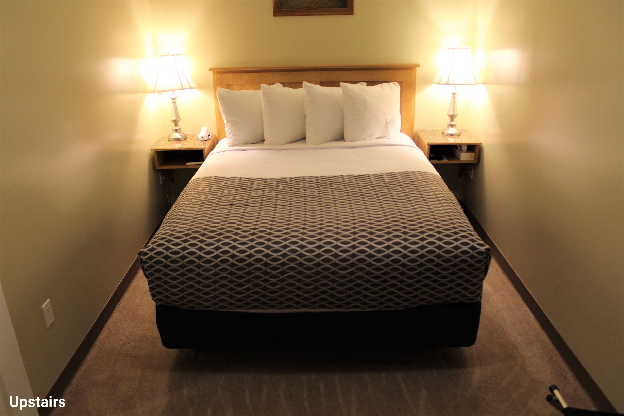 2 BEDROOM EXECUTIVE SUITE - 2 Bedrooms w/ 1 Queen Bed Per Room plus Queen Size pull-out couch in the Living Room (on LaCreteInn&Suites.ca)