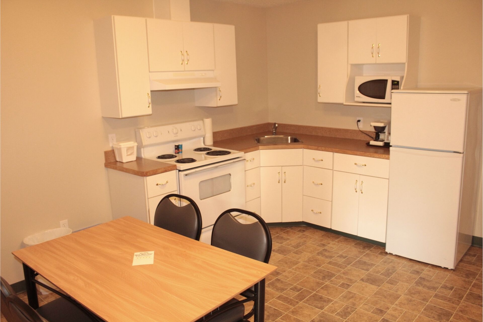 2 BEDROOM SUITE - 2 Bedroom Room with 1 Queen Bed Per Room, with Double Bed In Couch (on LaCreteInn&Suites.ca)